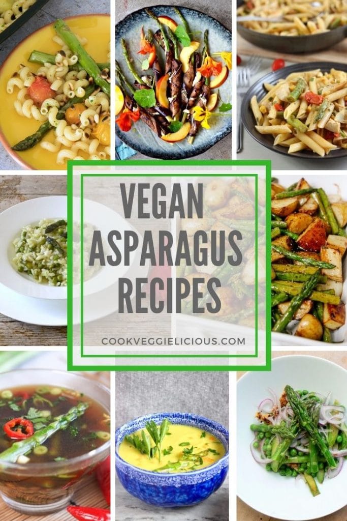 photos of vegan asparagus recipes