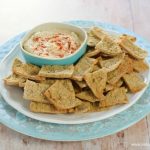 homemade pitta crisps by Eats Amazing - vegan picnic recipes