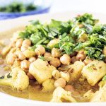 cauliflower and parsnip curry