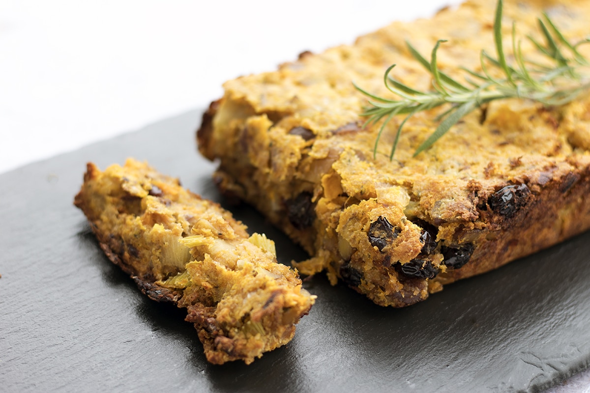 Chestnut and cranberry vegan nut roast Cook Veggielicious