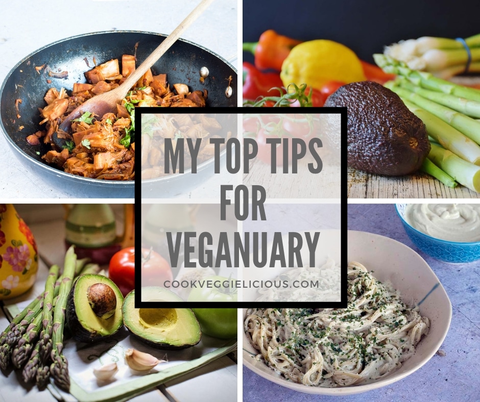 Veganuary tips and tricks by Cook Veggielicious