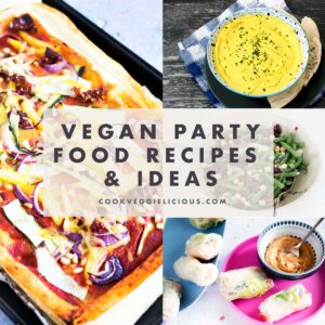 vegan party food recipes