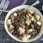 chestnut and celeriac buckwheat salad by Cook Veggielicious