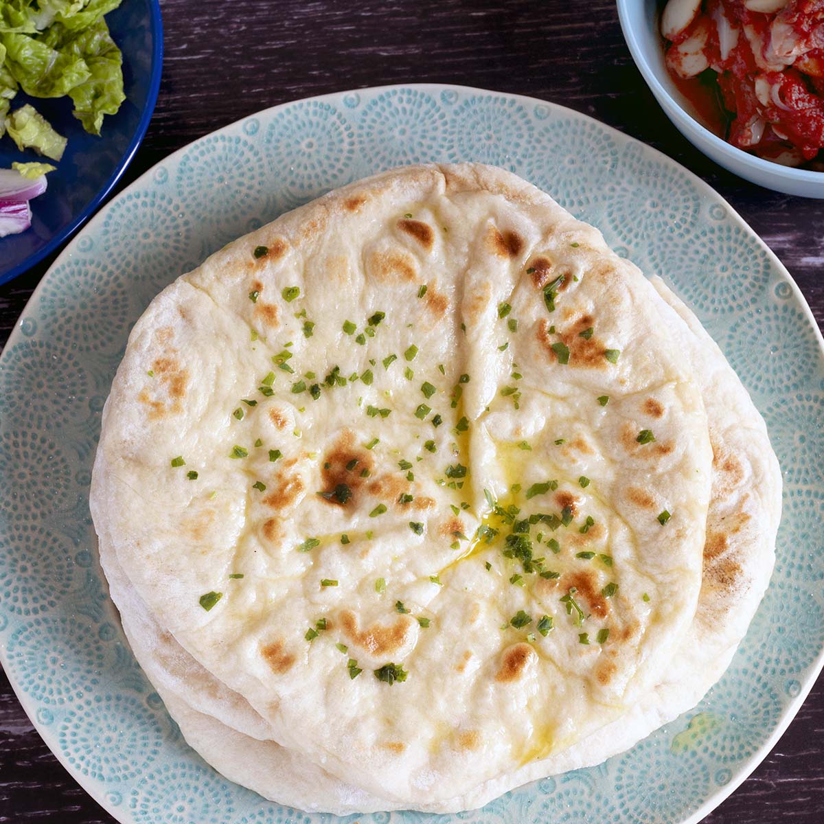 Easy homemade vegan flatbread Cook Veggielicious