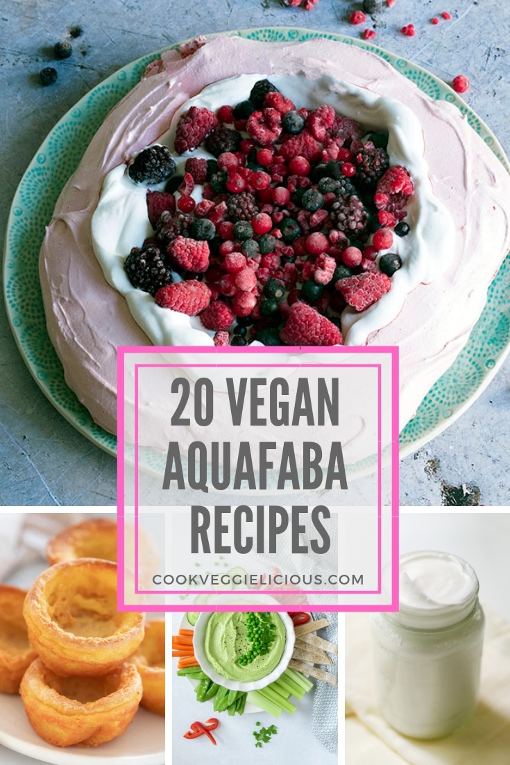 20 vegan aquafaba recipes