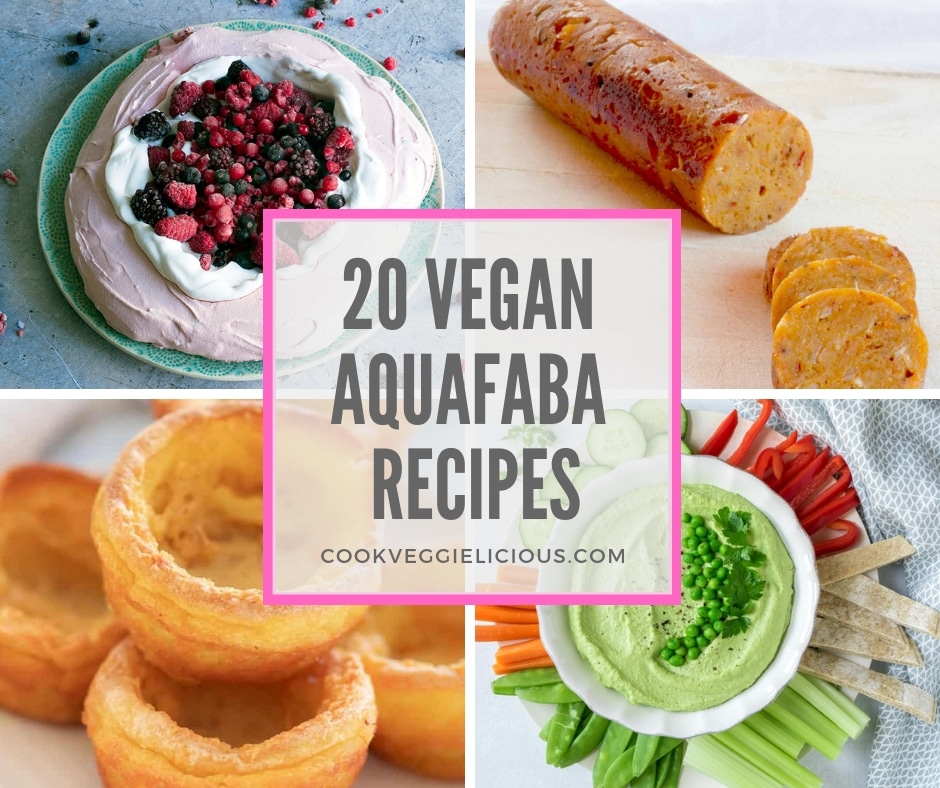 20 vegan aquafaba recipes