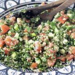 quinoa tabbouleh in bowl