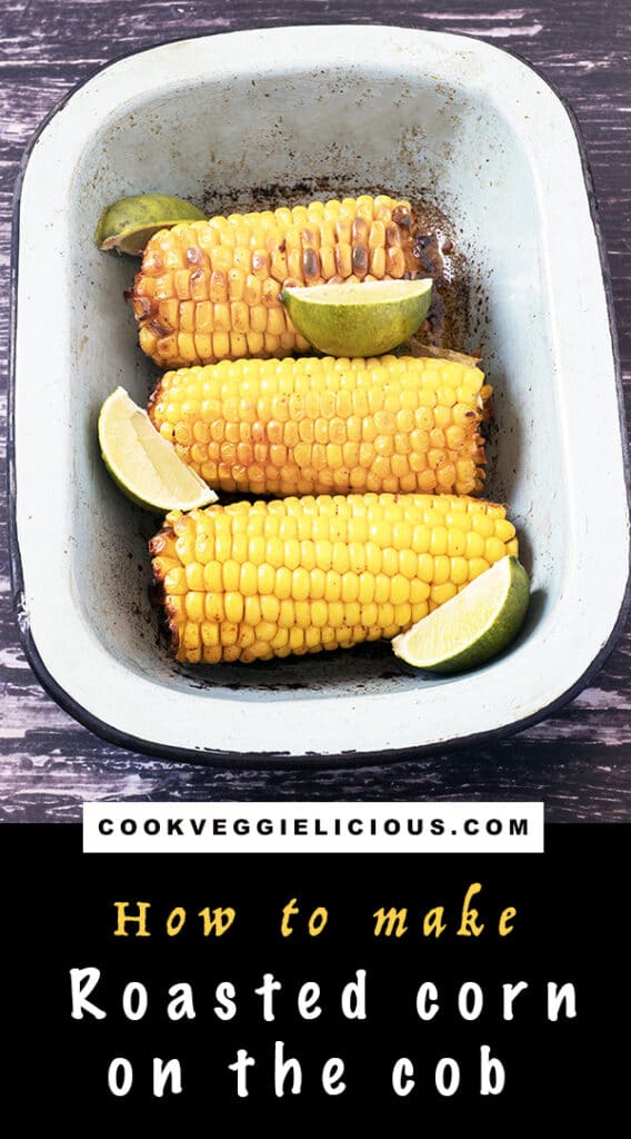 roasted corn on the cob with lime