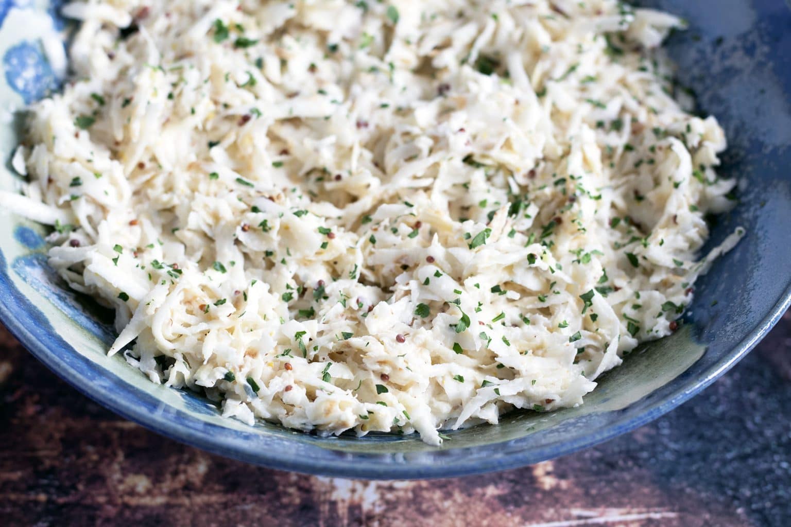 Easy celeriac remoulade Cook Veggielicious